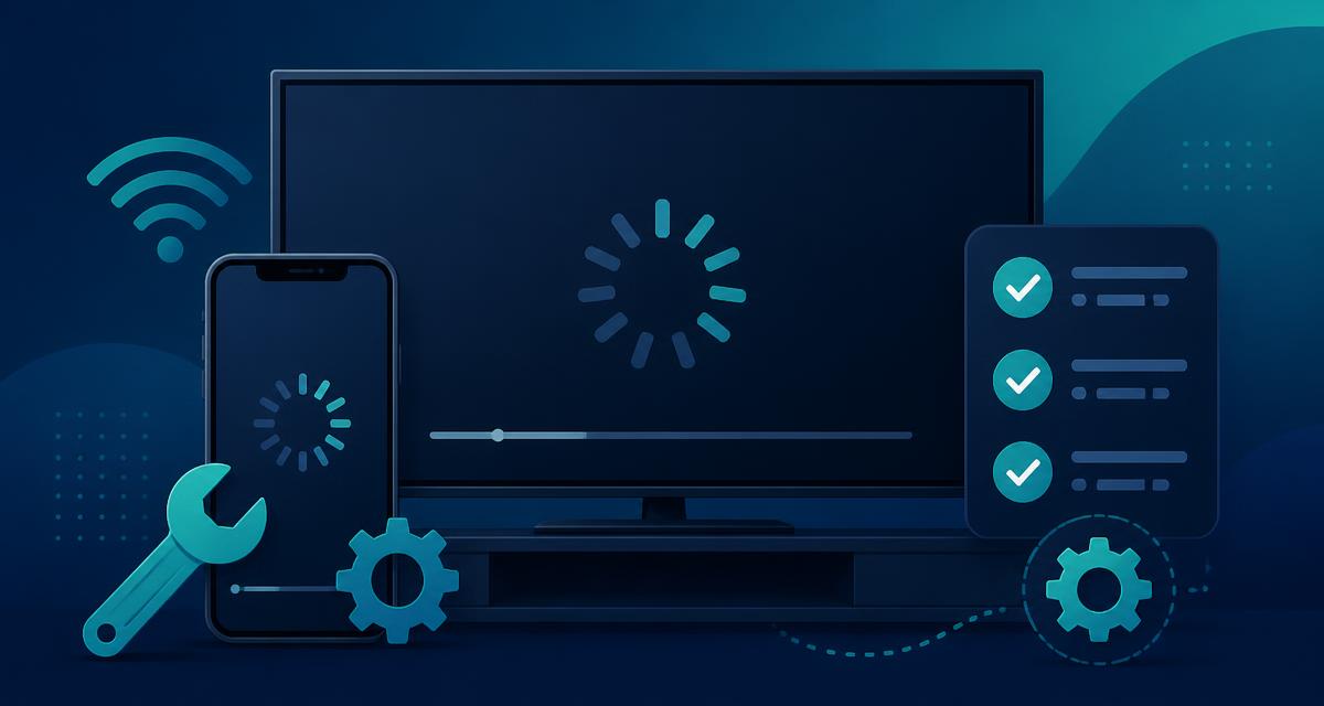 Castle App troubleshooting guide: phone and TV buffering with repair tools